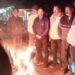 जगन्नाथपुर थाना प्रभारी ने गरीबों के लिए की अलाव की व्यवस्था, जैंतगढ़ के लोगों ने की पुलिस की सराहना