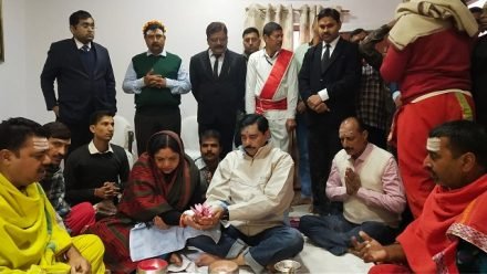 राज्य के मुख्य न्यायाधीश ने बाबा मंदिर में किया जलाभिषेक, की राज्य के लिए मंगलकामना राज्य के मुख्य न्यायाधीश ने बाबा मंदिर में किया जलाभिषेक, की राज्य के लिए मंगलकामना