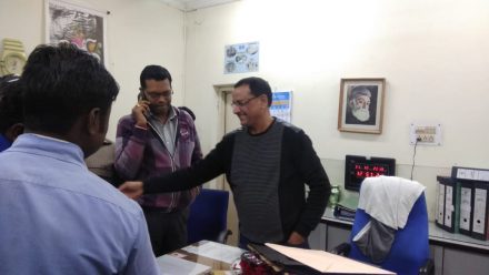 tmh-टाटा मेन अस्पताल में के हेड स्टीवर्ड को दी गयी विदाई tmh-टाटा मेन अस्पताल में के हेड स्टीवर्ड को दी गयी विदाई