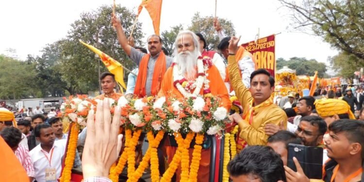 jamshedpur-visit-of-ram-vilas-vedanti-अयोध्या में 2024 तक हर हाल में बनकर तैयार हो जायेगा राम मंदिर, अयोध्या से पधारे रामजन्मभूमि के न्यास महंत रामविलास वेदांती ने की घोषणा, कहा-सोनिया-प्रियंका-राहुल को मुसलमानों पर हमला होने पर दर्द क्यों होता है jamshedpur-visit-of-ram-vilas-vedanti-अयोध्या में 2024 तक हर हाल में बनकर तैयार हो जायेगा राम मंदिर, अयोध्या से पधारे रामजन्मभूमि के न्यास महंत रामविलास वेदांती ने की घोषणा, कहा-सोनिया-प्रियंका-राहुल को मुसलमानों पर हमला होने पर दर्द क्यों होता है