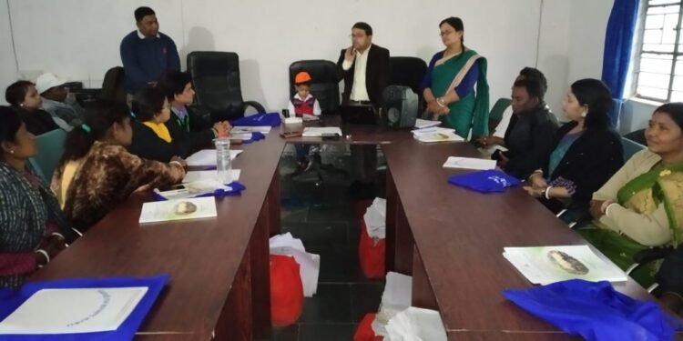 मुसाबनी : स्वास्थ्य, शिक्षा, पर्यावरण तथा स्वच्छता पर तीन दिवसीय प्रशिक्षण कार्यशाला