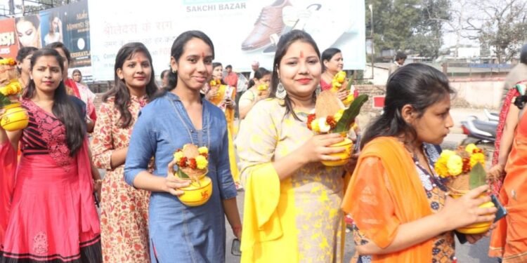 jharkhand-proud-झारखंड का पहला तीन देवियों का आकर्षक मंदिर में शुरू हुई प्राण प्रतिष्ठा, महालक्ष्मी माता, अंजनी माता और राणीसती दादी का एक साथ कीजिये जमशेदपुर के इस मंदिर में अराधना, एक सप्ताह तक भक्तिमय होगा जमशेदपुर jharkhand-proud-झारखंड का पहला तीन देवियों का आकर्षक मंदिर में शुरू हुई प्राण प्रतिष्ठा, महालक्ष्मी माता, अंजनी माता और राणीसती दादी का एक साथ कीजिये जमशेदपुर के इस मंदिर में अराधना, एक सप्ताह तक भक्तिमय होगा जमशेदपुर
