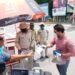 jamshedpur-kunal-sharangi-helps-police-बहरागोड़ा के पूर्व विधायक कुणाल षाड़ंगी जमशेदपुर पुलिस की मदद को आगे आये, दिया कोरोना से बचने का सुरक्षा कवछ-video