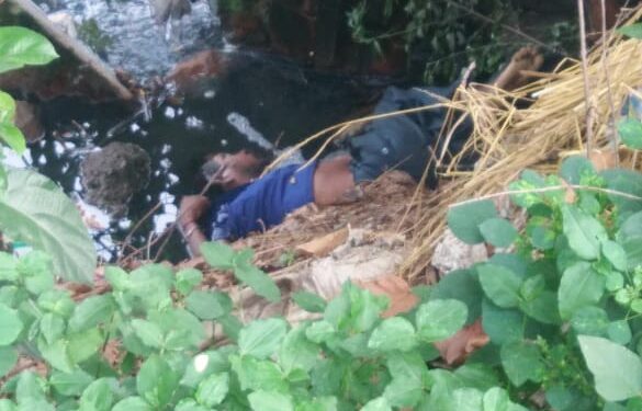 बारीडीह के जाहेरटोला नाले के पास मिला भिक्षुक का शव, सनसनी