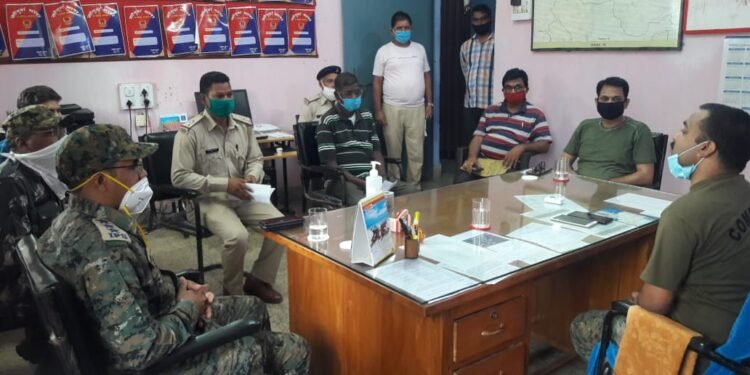 पुलिस कप्तान ने की सोनुवा थाना में अपराभ नियंत्रण को ले अधिकारियों के साथ बैठक, दिए कई टिप्स पुलिस कप्तान ने की सोनुवा थाना में अपराभ नियंत्रण को ले अधिकारियों के साथ बैठक, दिए कई टिप्स