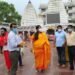 deoghar-babadham-देवघर में मंदिर को आम श्रद्धालुओं के खोलने की मांग को लेकर धर्मरक्षिणी सभा के बंद का व्यापक असर, बंद रहा शहर-video-सरकार के खिलाफ लोगों में गुस्सा, पूर्व सीएम रघुवर बोले-सरकार जल्द धार्मिक स्थलों को खोले, नहीं तो होगा आंदोलन