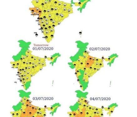 jharkhand-weather-report-झारखंड में मौसम विभाग ने जारी किया अलर्ट, 4 जुलाई तक बिजली गिरने जैसी घटनाएं हो सकती है