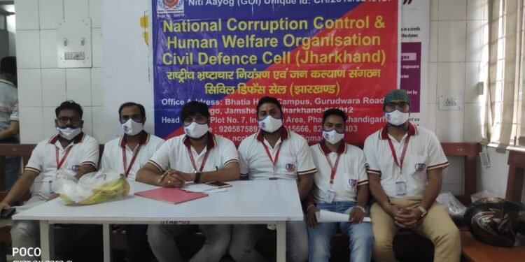राष्ट्रीय भ्रष्टाचार नियंत्रण एवं जन कल्याण संगठन व सिविल डिफेंस सेल का संयुक्त रक्तदान शिविर आयोजित राष्ट्रीय भ्रष्टाचार नियंत्रण एवं जन कल्याण संगठन व सिविल डिफेंस सेल का संयुक्त रक्तदान शिविर आयोजित