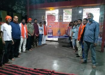 jamshedpur-vhp-bajrang-dal-बागबेड़ा में हिंदुओं की हुई महाआरती