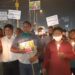 Sarai kela : हाथरस रेप कांड के खिलाफ गम्हरिया लाल बिल्डिंग में निकला कैंडल मार्च