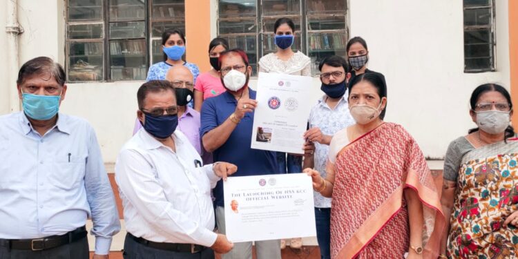 Jamshedpur : करीम सिटी कॉलेज में एनएसएस की वेबसाइट की लांचिंग