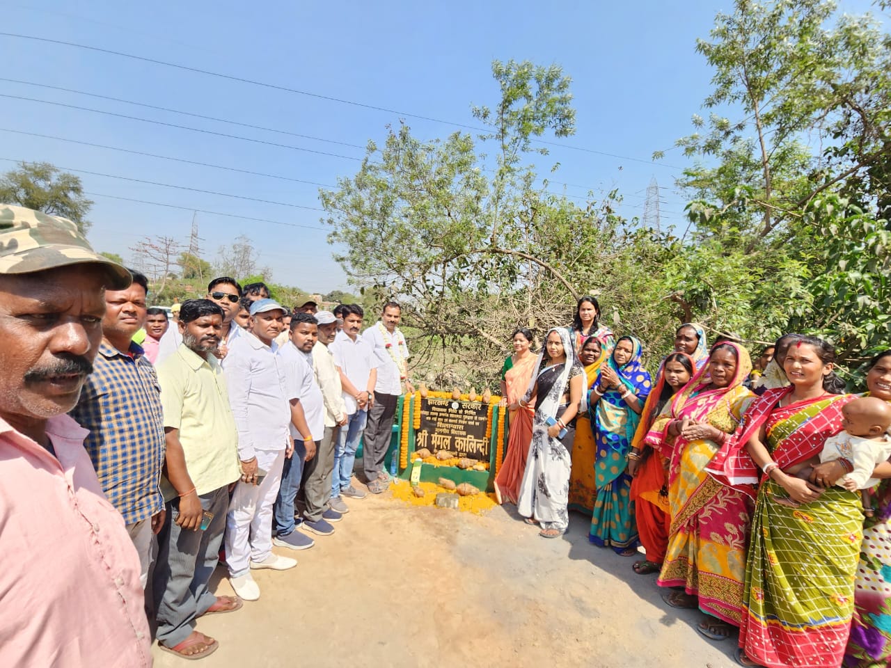 Jamshedpur Jugsalai MLA सरजामदा में सड़कपुलिया निर्माण कार्य का