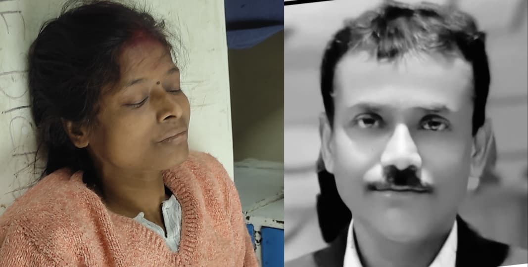 पति के बाद घायल पत्नी ने भी तोड़ा दम, अनाथ हुए बच्चे पति के बाद घायल पत्नी ने भी तोड़ा दम, अनाथ हुए बच्चे