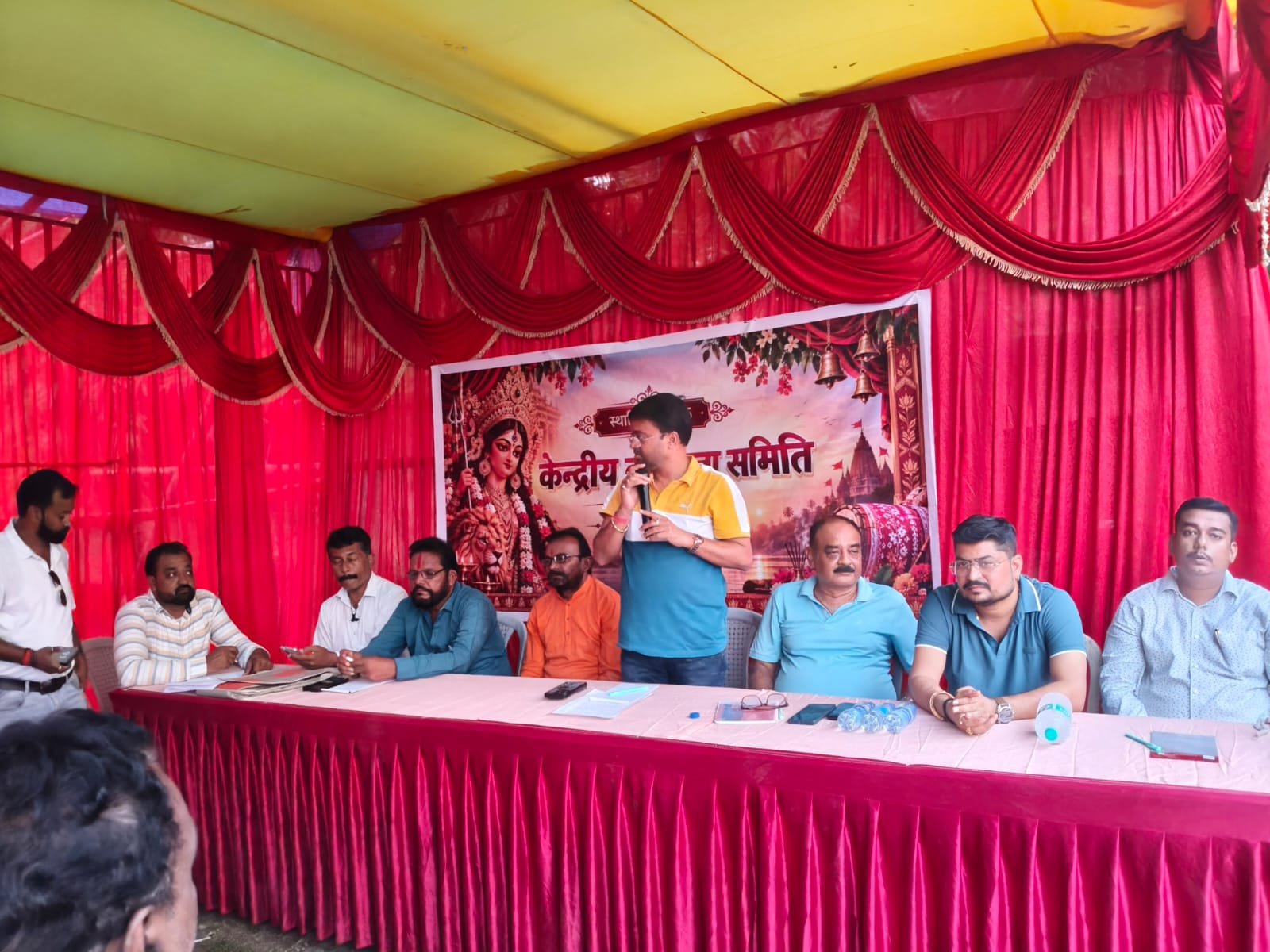 west singhbhum durga puja committee meeting- नितिन प्रकाश एक बार फिर बने केंद्रीय दुर्गा पूजा समिति के अध्यक्ष,आनंद महासचिव, विकास शर्मा, दिलीप खण्डेलवाल उपाध्यक्ष व रंजन सिंह बने संयुक्त सचिव west singhbhum durga puja committee meeting- नितिन प्रकाश एक बार फिर बने केंद्रीय दुर्गा पूजा समिति के अध्यक्ष,आनंद महासचिव, विकास शर्मा, दिलीप खण्डेलवाल उपाध्यक्ष व रंजन सिंह बने संयुक्त सचिव