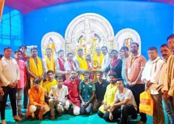 jamshedpur prateek sangharsh foundation-कदमा श्रीश्री बाल गणपति विलास कमेटी को प्रतीक संघर्ष फाउंडेशन ने किया मानव सेवा सम्मान से सम्मानित jamshedpur prateek sangharsh foundation-कदमा श्रीश्री बाल गणपति विलास कमेटी को प्रतीक संघर्ष फाउंडेशन ने किया मानव सेवा सम्मान से सम्मानित
