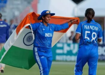 Asian Games 2026: एशियन गेम्स-2026 में भारत को पहला गोल्ड, भारतीय वीमेंस क्रिकेट टीम ने श्रीलंका को हराकर दूसरी बार सोना जीता Asian Games 2026: एशियन गेम्स-2026 में भारत को पहला गोल्ड, भारतीय वीमेंस क्रिकेट टीम ने श्रीलंका को हराकर दूसरी बार सोना जीता