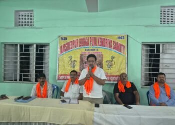Jamshedpur durga puja : केंद्रीय दुर्गा पूजा समिति जमशेदपुर के टेल्को ईस्ट जोन एवं सोनारी वेस्ट जोन की बैठकें संपन्न, तैयारियों में जुटे लोग