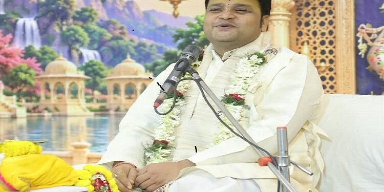 Jamshedpur shree rajasthan shivmandir bhagwat katha : मानव जीवन की सफलता की संजीवनी है श्रीमद्भागवत कथा का श्रवण, जुगसलाई श्री राजस्थान शिव मंदिर में भागवत कथा का चौथा दिन, आचार्य विनयकांत ने सुनाई सुखदेव-परीक्षित जन्म व राजा परीक्षित चरित की कथा