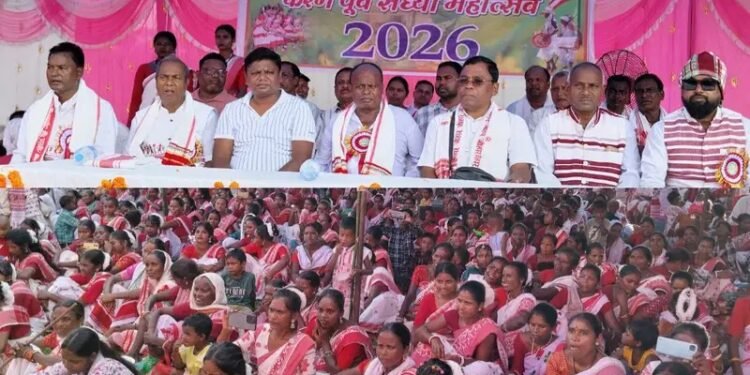 west singhbhum manoharpur karam parv: आनंदपुर में करम महोत्सव का आयोजन, विधायक जगत माझी हुए शामिल, कहा- करम पर्व संस्कृति, एकता और सामाजिक पहचान का प्रतीक west singhbhum manoharpur karam parv: आनंदपुर में करम महोत्सव का आयोजन, विधायक जगत माझी हुए शामिल, कहा- करम पर्व संस्कृति, एकता और सामाजिक पहचान का प्रतीक