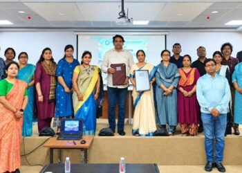 Jamshedpur women’s university mou-जमशेदपुर महिला विश्वविद्यालय एवं मिनिस्ट्री ऑफ आईटी से राष्ट्रीय स्तर की एजेंसी के बीच हुआ समझौता