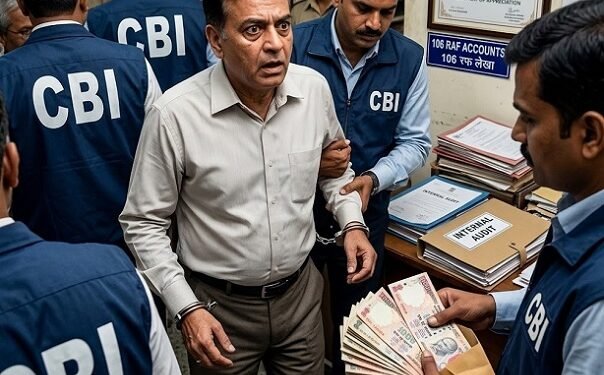 Jharkhand cbi raid : जमशेदपुर के रैपिड एक्शन फोर्स कार्यालय में पदस्थापित सीनियर एकाउंटेंट गिरफ्तार, पटना से सीबीआई ने की गिरफ्तारी