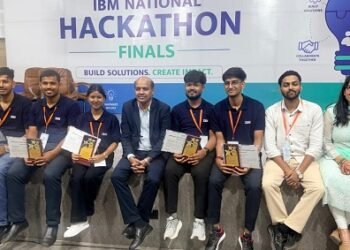 Arka jain university proud : आइबीएम के नेशनल हैकथॉन में अरका जैन यूनिवर्सिटी की दोनों टीमों ने जीता विजेता का खिताब, 12 घंटे की राष्ट्रीय तकनीकी प्रतियोगिता में देशभर की 77 संस्थाओं के विद्यार्थियों के बीच अरका जैन यूनिवर्सिटी के विद्यार्थियों का शानदार प्रदर्शन