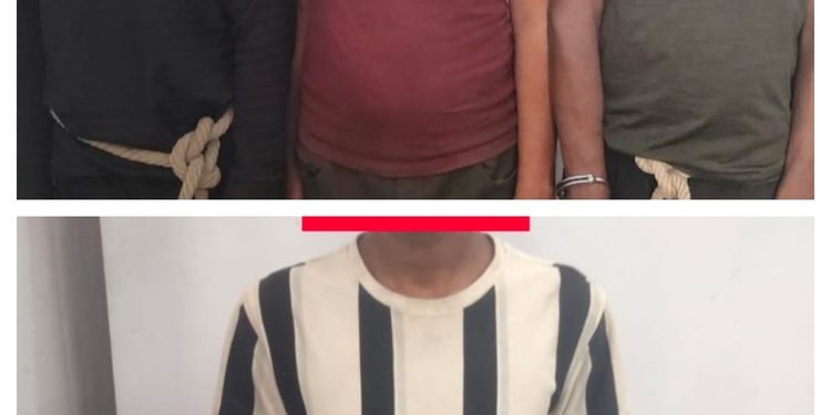 Jamshedpur police big action : जमशेदपुर पुलिस की बड़ी कार्रवाई, चोरी के मामले में चार अभियुक्त गिरफ्तार