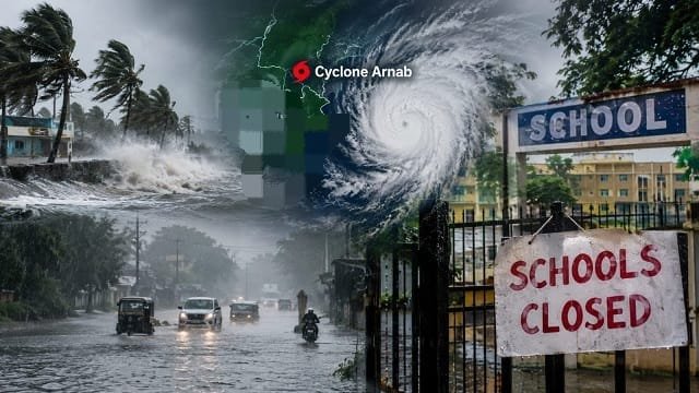 jamshedpur school closed : अर्णव चक्रवात को लेकर जमशेदपुर के स्कूल दो दिनों तक के लिए किये गये बंद, बच्चों की सुरक्षा को लेकर लिया गया अहम फैसला jamshedpur school closed : अर्णव चक्रवात को लेकर जमशेदपुर के स्कूल दो दिनों तक के लिए किये गये बंद, बच्चों की सुरक्षा को लेकर लिया गया अहम फैसला
