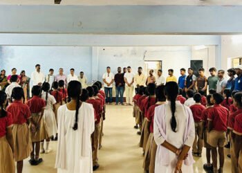 jamshedpur tribute-वियतनाम सड़क हादसे में दिवंगत हुए विनय कुमार को भारतीय तरुण संघ ने कदमा में दी श्रद्धांजलि