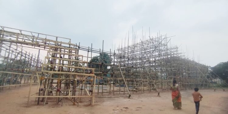 jamshedpur rural-ईचड़ाशोल-पाटपुर सार्वजनिक दुर्गा पूजा कमेटी का इस बार बन रहा है भव्य व आकर्षक पूजा पंडाल jamshedpur rural-ईचड़ाशोल-पाटपुर सार्वजनिक दुर्गा पूजा कमेटी का इस बार बन रहा है भव्य व आकर्षक पूजा पंडाल