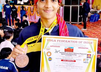 jamshedpur proud : राजस्थान के योगा चैंपियनशिप में साहब कुमार का जबरदस्त प्रदर्शन, विजेता के तौर पर लौटे जमशेदपुर, भव्य स्वागत jamshedpur proud : राजस्थान के योगा चैंपियनशिप में साहब कुमार का जबरदस्त प्रदर्शन, विजेता के तौर पर लौटे जमशेदपुर, भव्य स्वागत