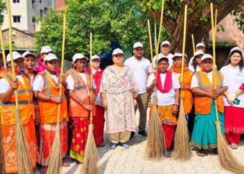 Jamshedpur jugsalai nagar parishad : जुगसलाई नगर परिषद की ओर से स्वच्छता ही सेवा-2026 अभियान, दिया गया साफ सफाई रहने का संदेश