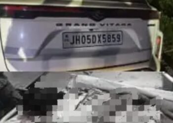 Saraikela big accident : चांडिल पुरुलिया एनएच पर भीषण सड़क हादसा, नीमडीह के तीन लोगों की मौत