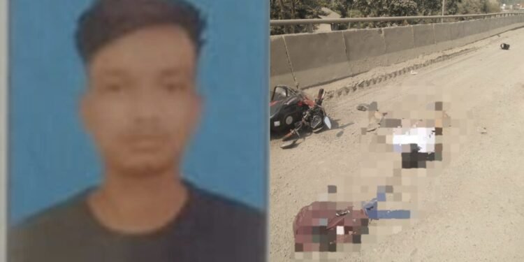 Saraikela chandil accident – चांडिल में तेज रफ्तार ट्रेलर की चपेट में आने से बाइक सवार युवक की मौत, साथी घायल