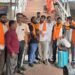 Jamshedpur seva yatri welcomed – टाटानगर स्टेशन पर बाइक सेवा यात्रा को पूर्ण कर लौटे कार्यकर्ता, सेवा, समर्पण और राष्ट्रनिर्माण के संकल्प के साथ लौटे सेवा यात्रियों का भव्य स्वागत : नीतिश कुशवाहा