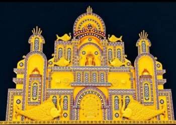 Jamshedpur rural kali puja – जादूगोड़ा यूसिल कॉलोनी में काली पूजा की तैयारी तेज, विराजेंगी 10 फीट की मां काली