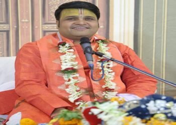 Jamshedpur shrimadbhagwat katha : महारास लीला एवं भगवान श्रीकृष्ण-रुक्मिणी विवाह में खूब झूमे श्रद्धालु, जुगसलाई श्री राजस्थान शिव मंदिर में श्रीमद्भागवत कथा का छठा दिन, आचार्य विनयकांत ने गौमाता की सेवा को बताया परम कर्तव्य Jamshedpur shrimadbhagwat katha : महारास लीला एवं भगवान श्रीकृष्ण-रुक्मिणी विवाह में खूब झूमे श्रद्धालु, जुगसलाई श्री राजस्थान शिव मंदिर में श्रीमद्भागवत कथा का छठा दिन, आचार्य विनयकांत ने गौमाता की सेवा को बताया परम कर्तव्य
