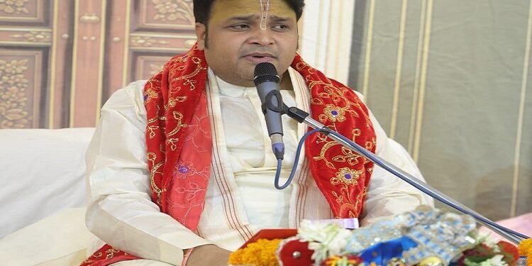 Jamshedpur shrimad bhagwat katha : जुगसलाई राजस्थान शिव मंदिर में श्रीमद्भागवत कथा ने लिया विश्राम, आचार्य विनयकांत त्रिपाठी ने सुदामा चरित का किया मोहक वर्णन Jamshedpur shrimad bhagwat katha : जुगसलाई राजस्थान शिव मंदिर में श्रीमद्भागवत कथा ने लिया विश्राम, आचार्य विनयकांत त्रिपाठी ने सुदामा चरित का किया मोहक वर्णन