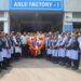Jamshedpur tata motors welcome ceremony : टाटा मोटर्स के फ्रंट व रियर एक्सल फैक्ट्री में अध्यक्ष व महामंत्री का हुआ स्वागत, दोनों ने सुरक्षा मानकों के साथ उत्पादन लक्ष्य पूरा करने का किया आह्वान