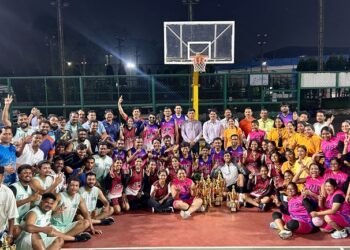tata steel inter divisional tournament : टाटा स्टील के इंटर डिवीजनल टूर्नामेंट में एईएम और ओएमक्यू ने बास्केटबॉल के खिताब जीते, टाटा स्टील जमशेदपुर ऑपरेशन्स ने वॉलीबॉल ट्रॉफी पर किया कब्जा tata steel inter divisional tournament : टाटा स्टील के इंटर डिवीजनल टूर्नामेंट में एईएम और ओएमक्यू ने बास्केटबॉल के खिताब जीते, टाटा स्टील जमशेदपुर ऑपरेशन्स ने वॉलीबॉल ट्रॉफी पर किया कब्जा