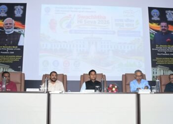 Jamshedpur cisr-nml : सीएसआइआर-एनएमएल में स्वच्छता ही सेवा 2026 अभियान का हुआ समापन, अभियान के तहत स्वच्छता एवं पर्यावरण जागरूकता संबंधी गतिविधियां आयोजित Jamshedpur cisr-nml : सीएसआइआर-एनएमएल में स्वच्छता ही सेवा 2026 अभियान का हुआ समापन, अभियान के तहत स्वच्छता एवं पर्यावरण जागरूकता संबंधी गतिविधियां आयोजित