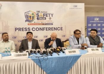 Jamshedpur cii Jharkhand safety talk : जमशेदपुर में दो दिनी सीआइआइ झारखंड सेफ्टी टॉक 2026 का आयोजन सोमवार से, देश-विदेश के 46 विशेषज्ञ, 36 कंपनियां कर रहीं शिरकत, औद्योगिक सुरक्षा, आधुनिक तकनीक और जोखिम प्रबंधन पर होगा मंथन Jamshedpur cii Jharkhand safety talk : जमशेदपुर में दो दिनी सीआइआइ झारखंड सेफ्टी टॉक 2026 का आयोजन सोमवार से, देश-विदेश के 46 विशेषज्ञ, 36 कंपनियां कर रहीं शिरकत, औद्योगिक सुरक्षा, आधुनिक तकनीक और जोखिम प्रबंधन पर होगा मंथन