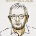 Nobel Prize in Physics- अमेरिकी वैज्ञानिक फ्रांसिस हैल्जेन को 2026 का मिला भौतिकी का नोबेल Nobel Prize in Physics- अमेरिकी वैज्ञानिक फ्रांसिस हैल्जेन को 2026 का मिला भौतिकी का नोबेल