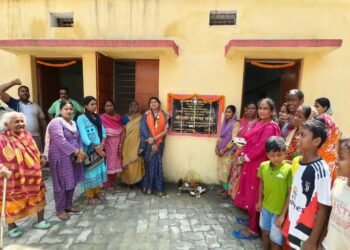 jamshedpur east mla purnima development work : जमशेदपुर पूर्वी विधानसभा के सीतारामडेरा क्षेत्र में विकास कार्यों को मिली नई रफ्तार, विधायक पूर्णिमा साहू ने 61.50 लाख की विभिन्न योजनाओं का किया लोकार्पण