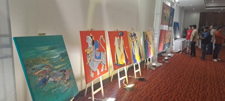 jamshedpur ivana art- कला बनी मन की अभिव्यक्ति का माध्यम,‘आर्ट ऐज थेरेपी’के साथ इवाना आर्ट के दस साल पूरे
