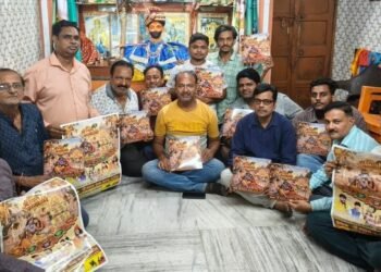 saraikela chandil shyam mahotsav-चांडिल में 30वें श्री श्याम जन्मोत्सव के पोस्टर का विमोचन,19 नवंबर को निशान यात्रा व 20 नवंबर को श्याम महोत्सव