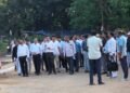 south eastern railway gm inspection : दक्षिण पूर्व रेलवे के जीएम ने किया चक्रधरपुर मंडल का निरीक्षण, कई विकास कार्यों का विंडो ट्रेलिंग कर जांच की, टाटानगर में सांसद से हुई बैठक