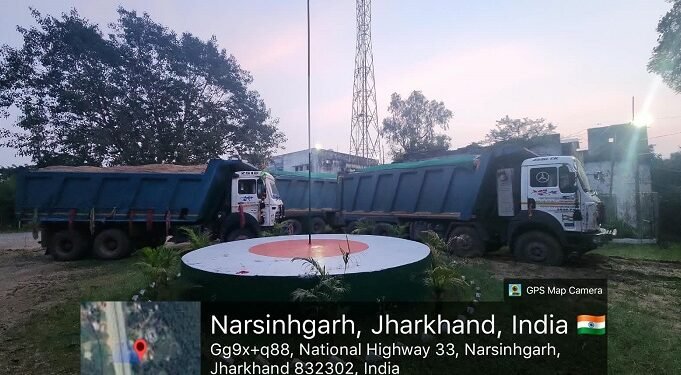 Jamshedpur mining raid : जमशेदपुर में अवैध बालू खनन एवं परिवहन के विरुद्ध खनन टास्क फोर्स की बड़ी कार्रवाई, देर रात हुई कार्रवाई में 7 हाईवा जब्त, खनन माफियाओं में हड़कंप
