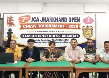 Jamshedpur chess competition : जमशेदपुर में जेसीए झारखंड ओपन शतरंज प्रतियोगिता 1 नवंबर को, 230 खिलाड़ी दिखाएंगे दम Jamshedpur chess competition : जमशेदपुर में जेसीए झारखंड ओपन शतरंज प्रतियोगिता 1 नवंबर को, 230 खिलाड़ी दिखाएंगे दम