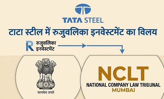 Tata steel new merger : टाटा स्टील में हुआ रुजुवलिका इन्वेस्टमेंट्स का विलय, एनसीएलटी मुंबई बेंच ने दी मंजूरी Tata steel new merger : टाटा स्टील में हुआ रुजुवलिका इन्वेस्टमेंट्स का विलय, एनसीएलटी मुंबई बेंच ने दी मंजूरी